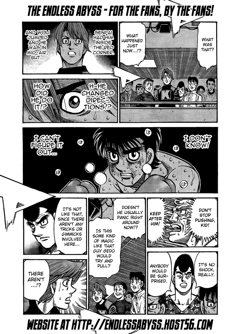 Hajime no Ippo Chapter 873 - Page 9