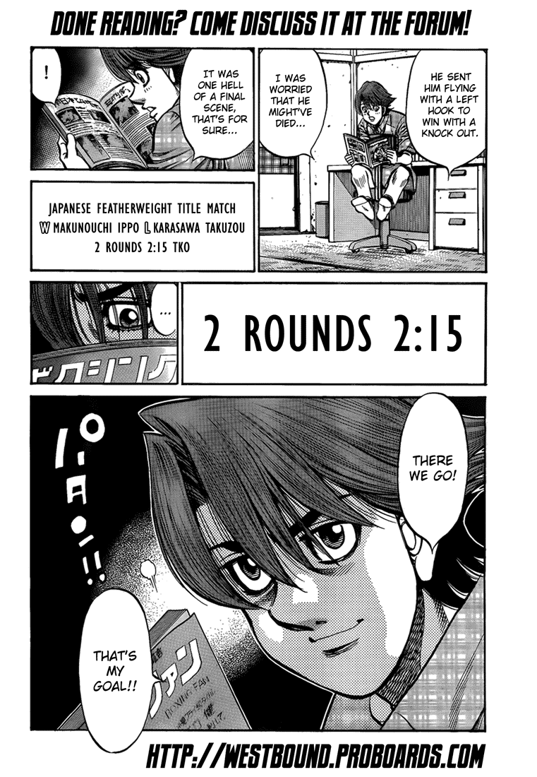 Hajime no Ippo Chapter 898 - Page 18