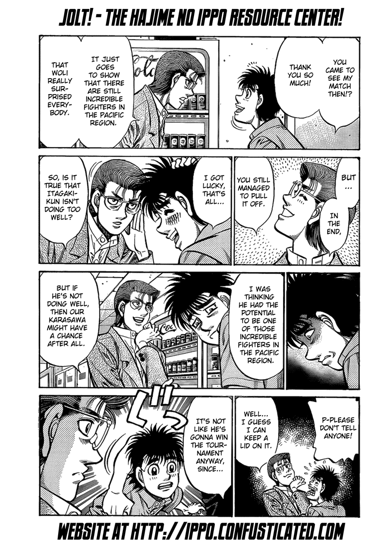Hajime no Ippo Chapter 900 - Page 9