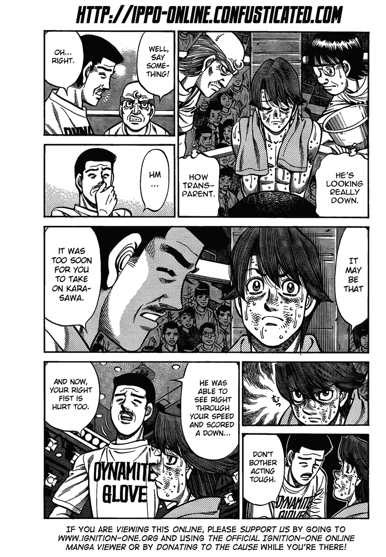 Hajime no Ippo Chapter 906 - Page 3