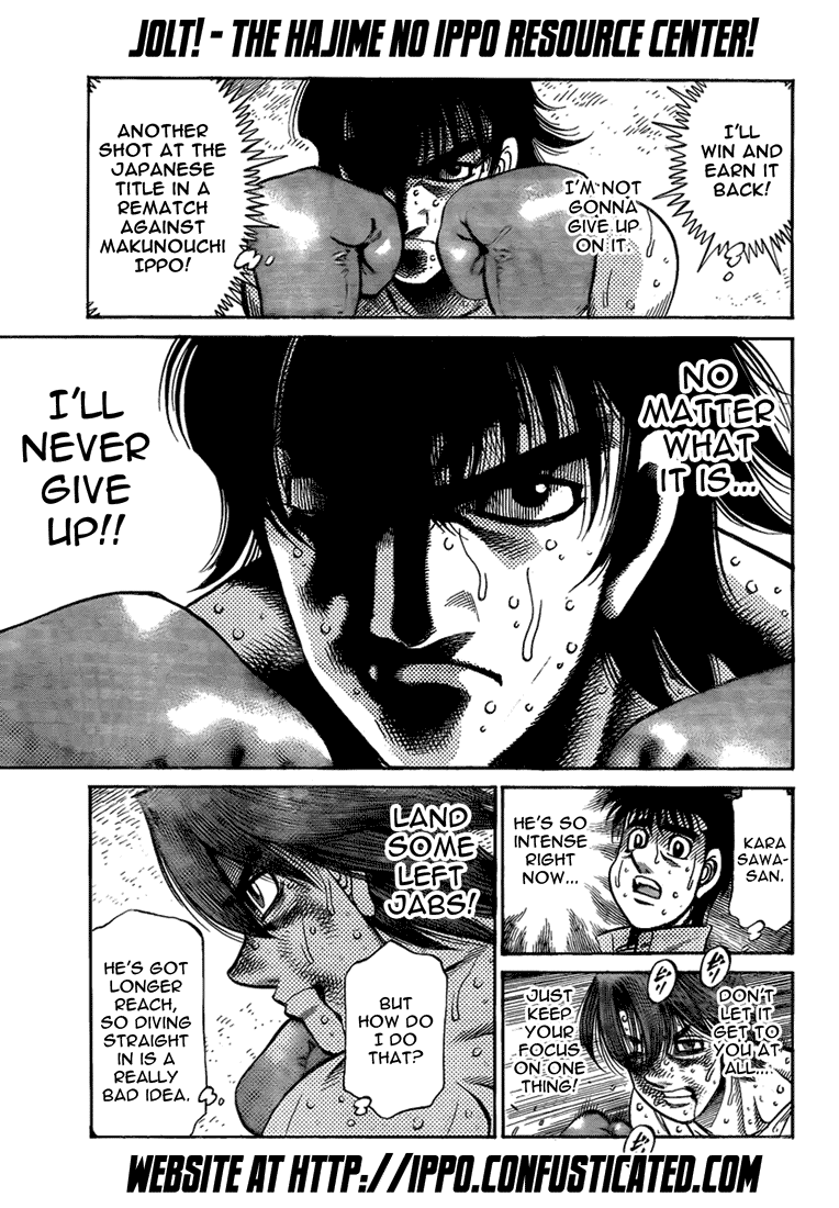 Hajime no Ippo Chapter 907 - Page 8