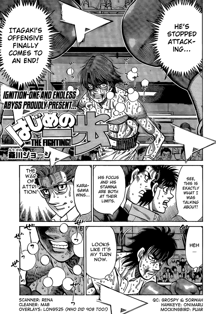 Hajime no Ippo Chapter 910 - Page 3