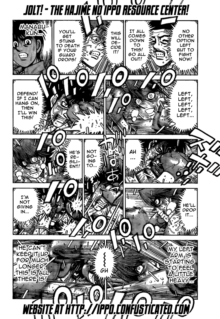Hajime no Ippo Chapter 910 - Page 8