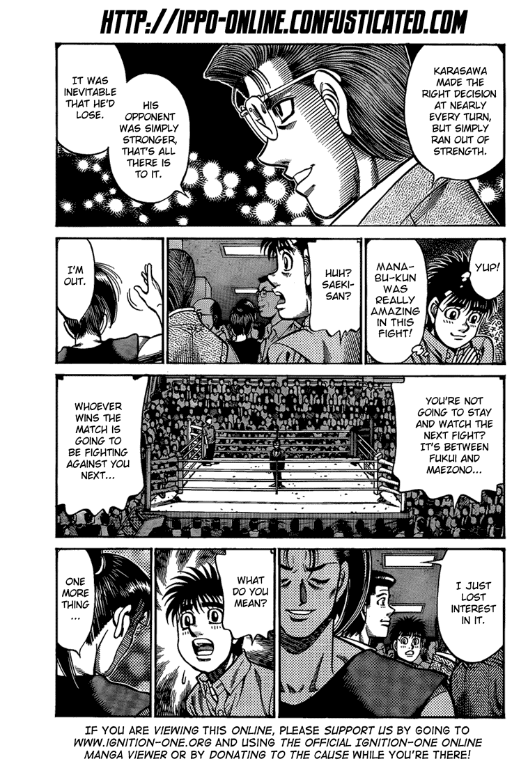 Hajime no Ippo Chapter 911 - Page 3