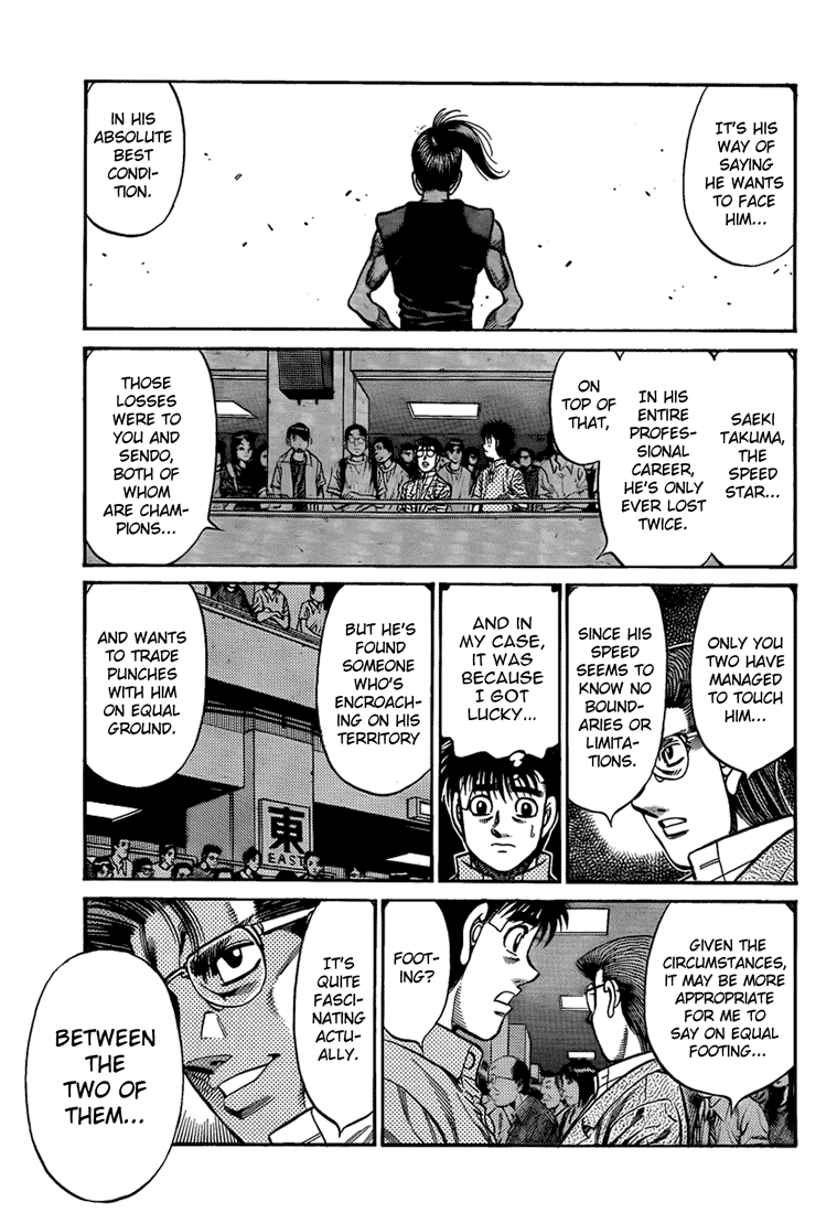 Hajime no Ippo Chapter 911 - Page 5