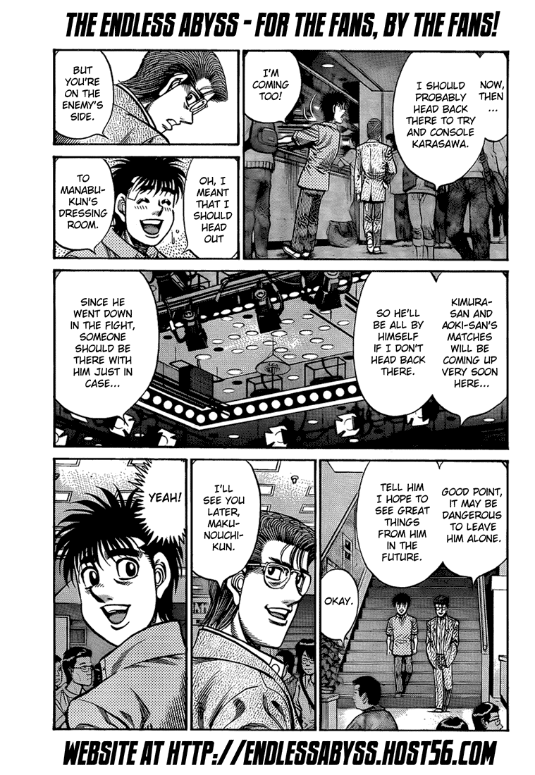 Hajime no Ippo Chapter 911 - Page 7