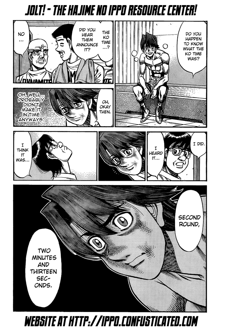 Hajime no Ippo Chapter 911 - Page 10