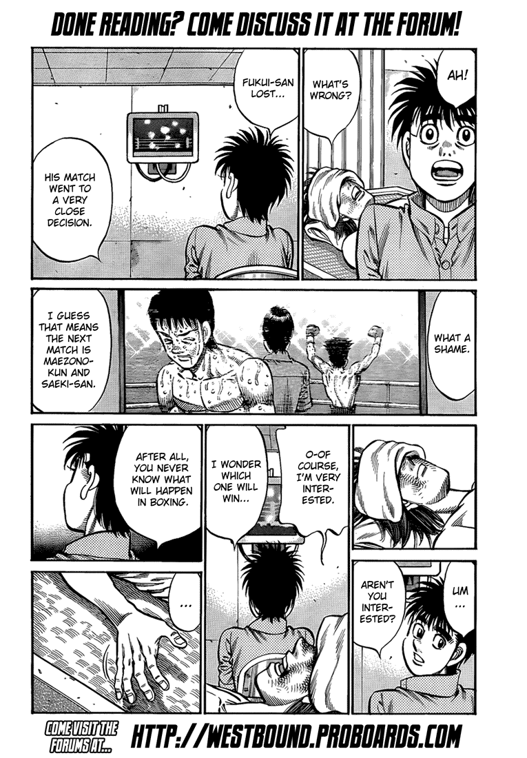 Hajime no Ippo Chapter 911 - Page 14