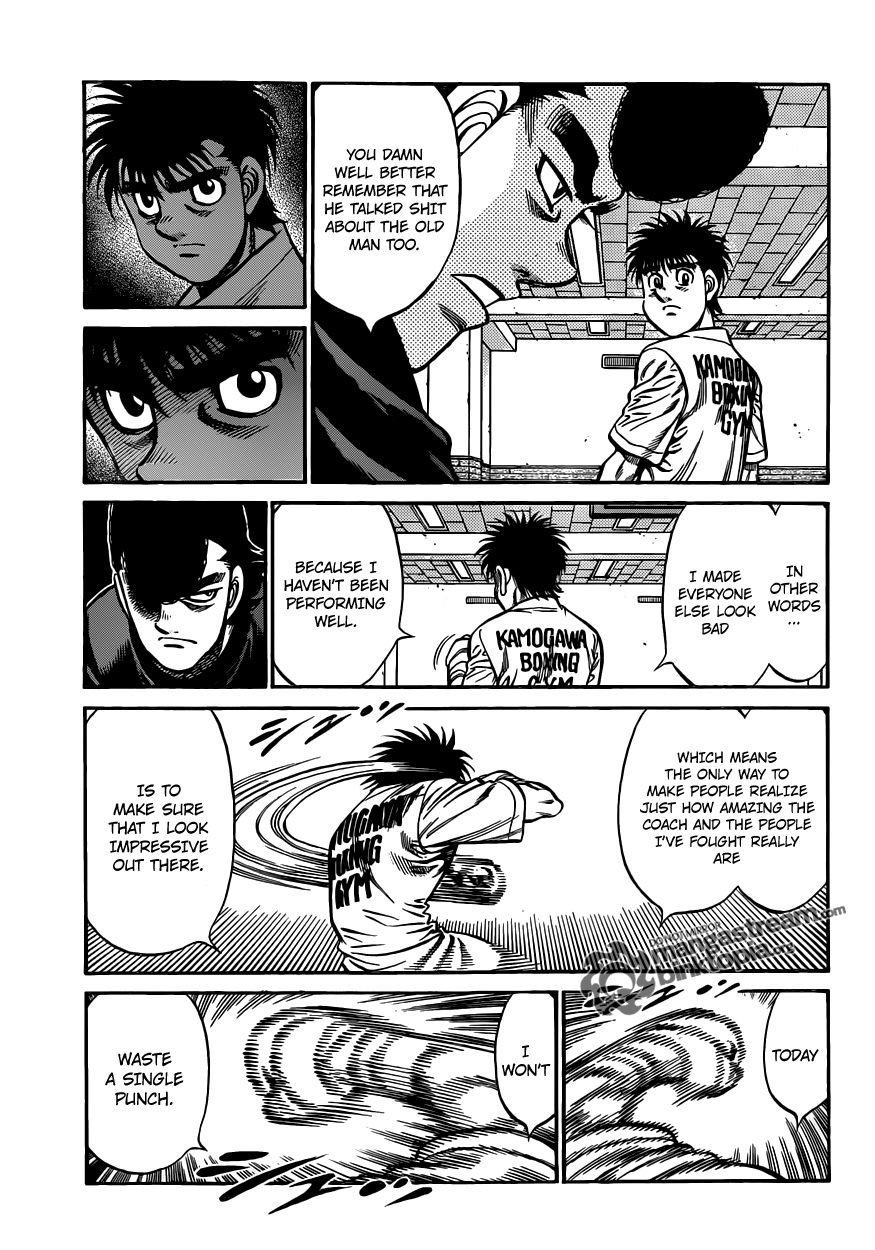 Hajime no Ippo Chapter 930 - Page 5
