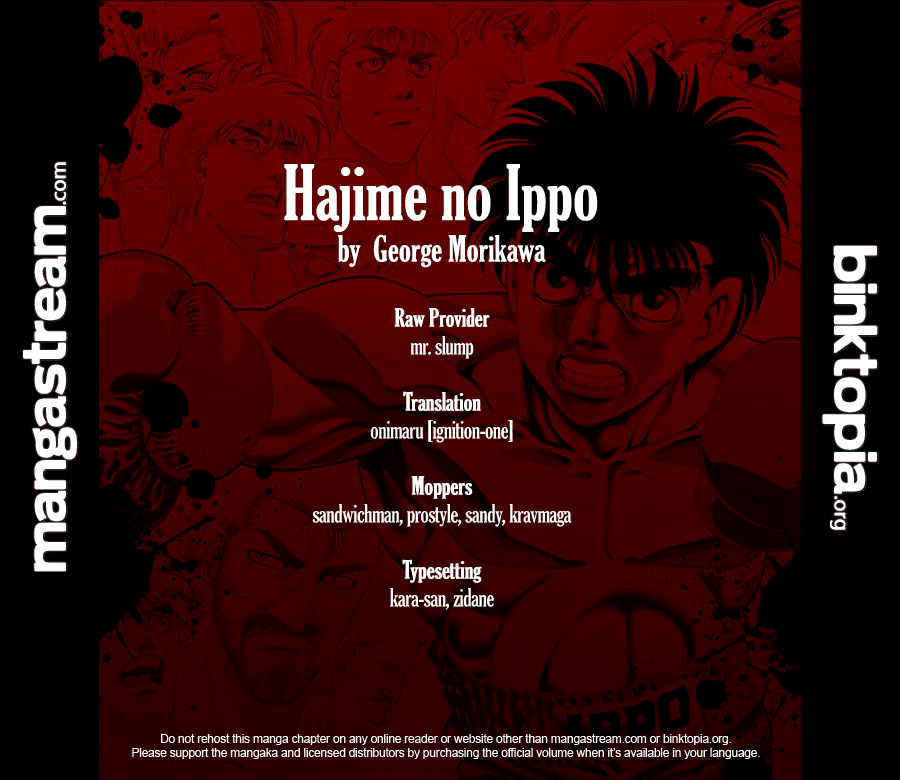 Hajime no Ippo Chapter 930 - Page 19