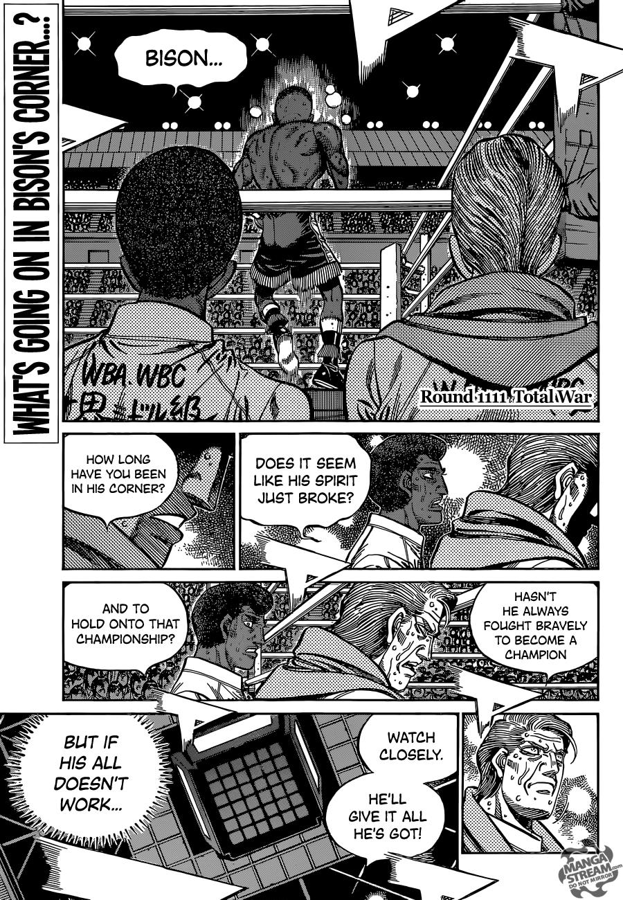 Hajime no Ippo Chapter 1111 - Page 3