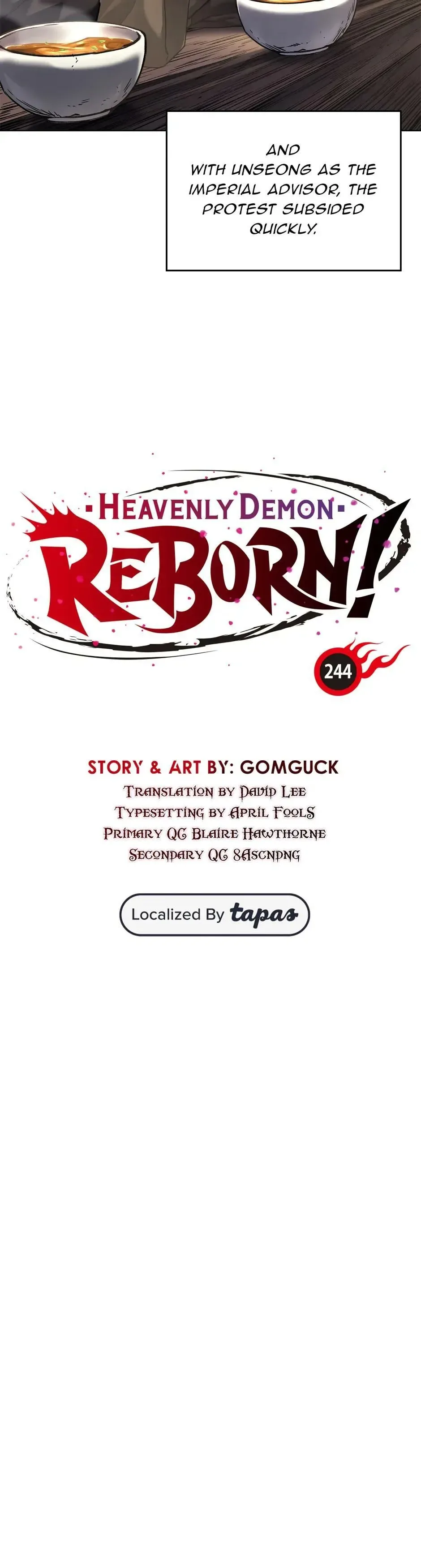 Heavenly Demon Reborn! Chapter 244 - Page 8