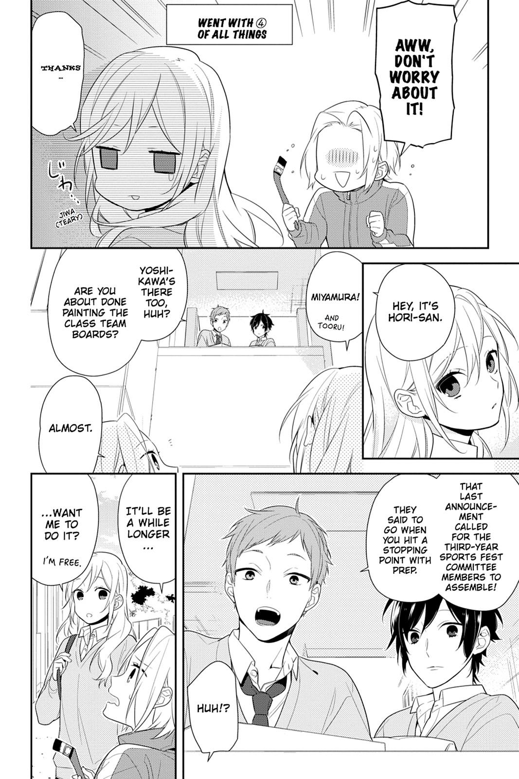 Horimiya Chapter 50 - Page 14