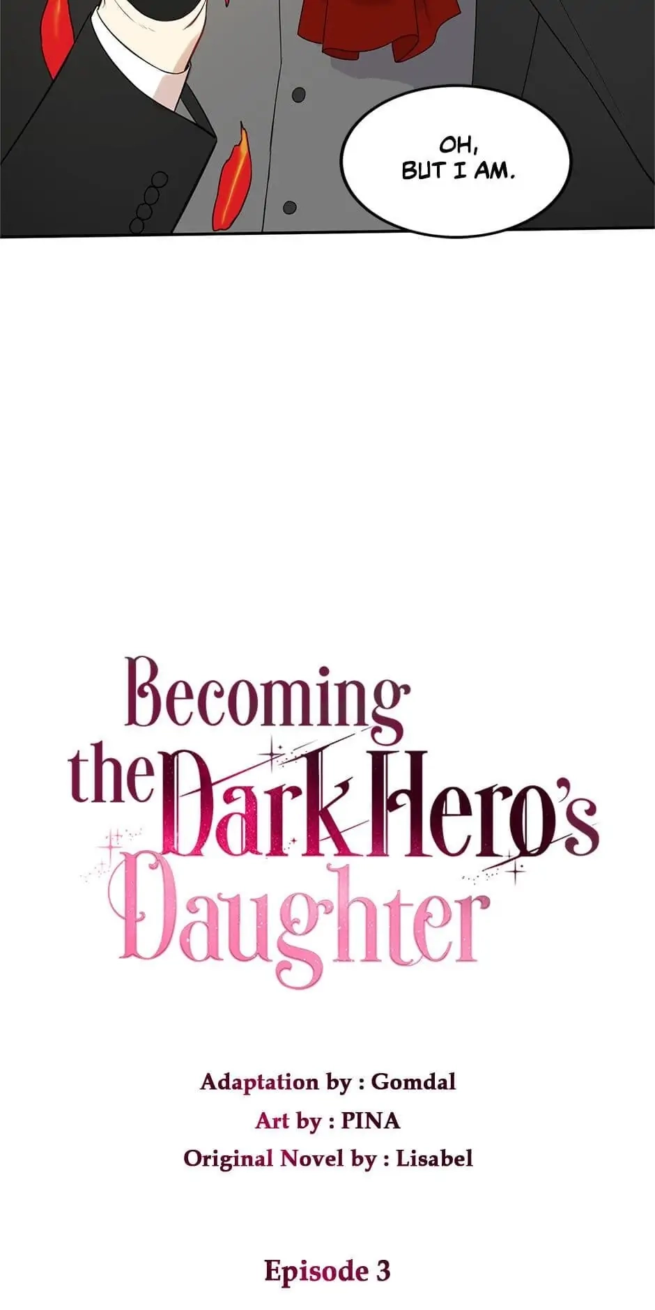 How to Be a Dark Heros Daughter Chapter 3 - Page 7