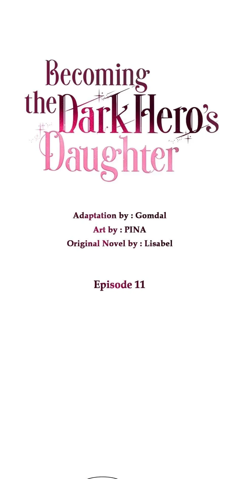 How to Be a Dark Heros Daughter Chapter 11 - Page 7