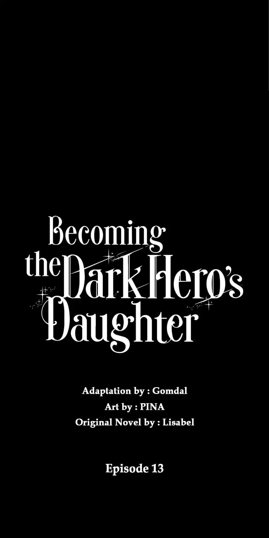 How to Be a Dark Heros Daughter Chapter 13 - Page 5