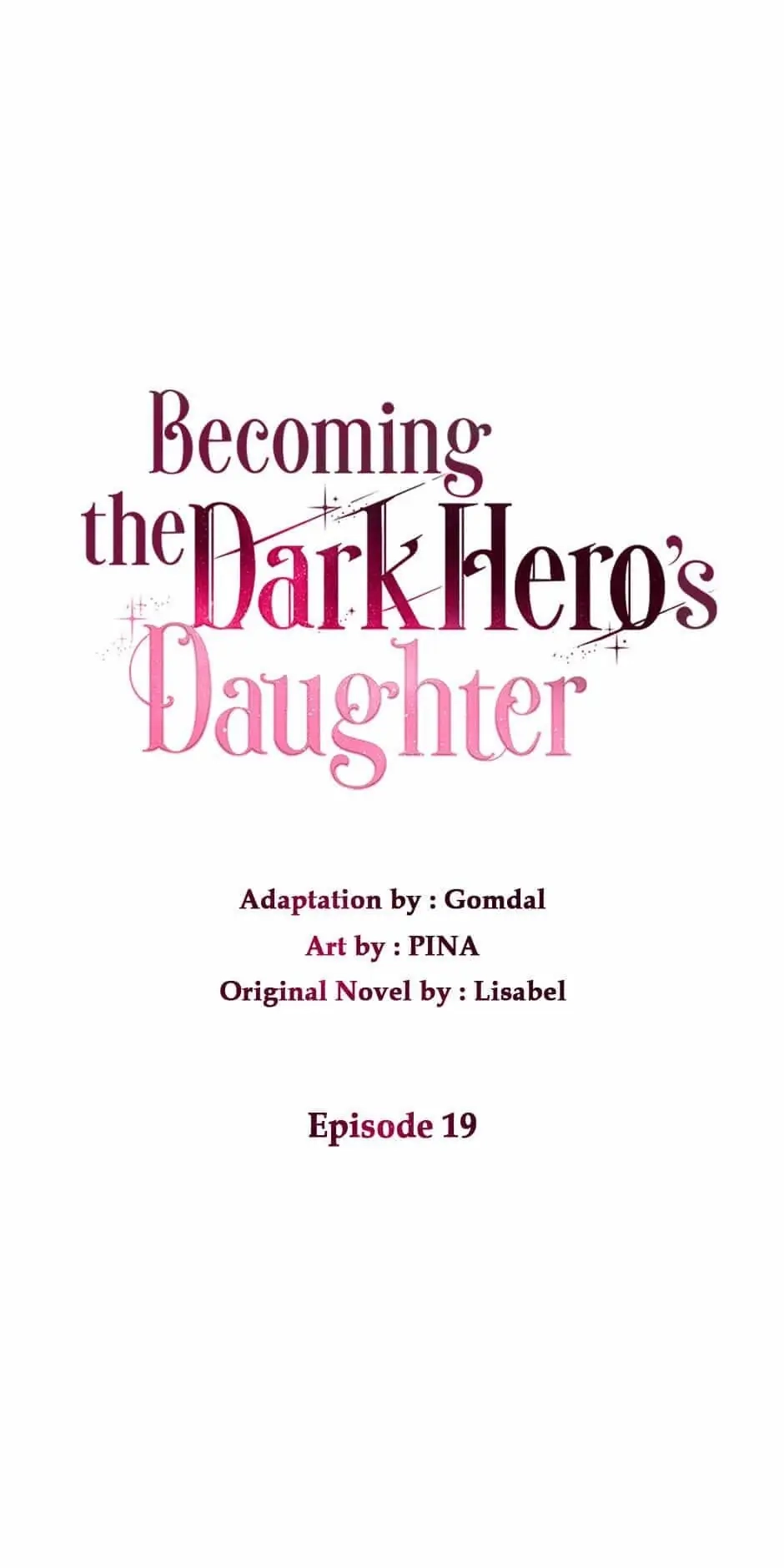How to Be a Dark Heros Daughter Chapter 19 - Page 8
