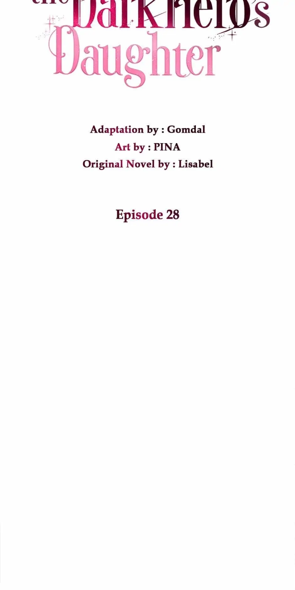How to Be a Dark Heros Daughter Chapter 28 - Page 15