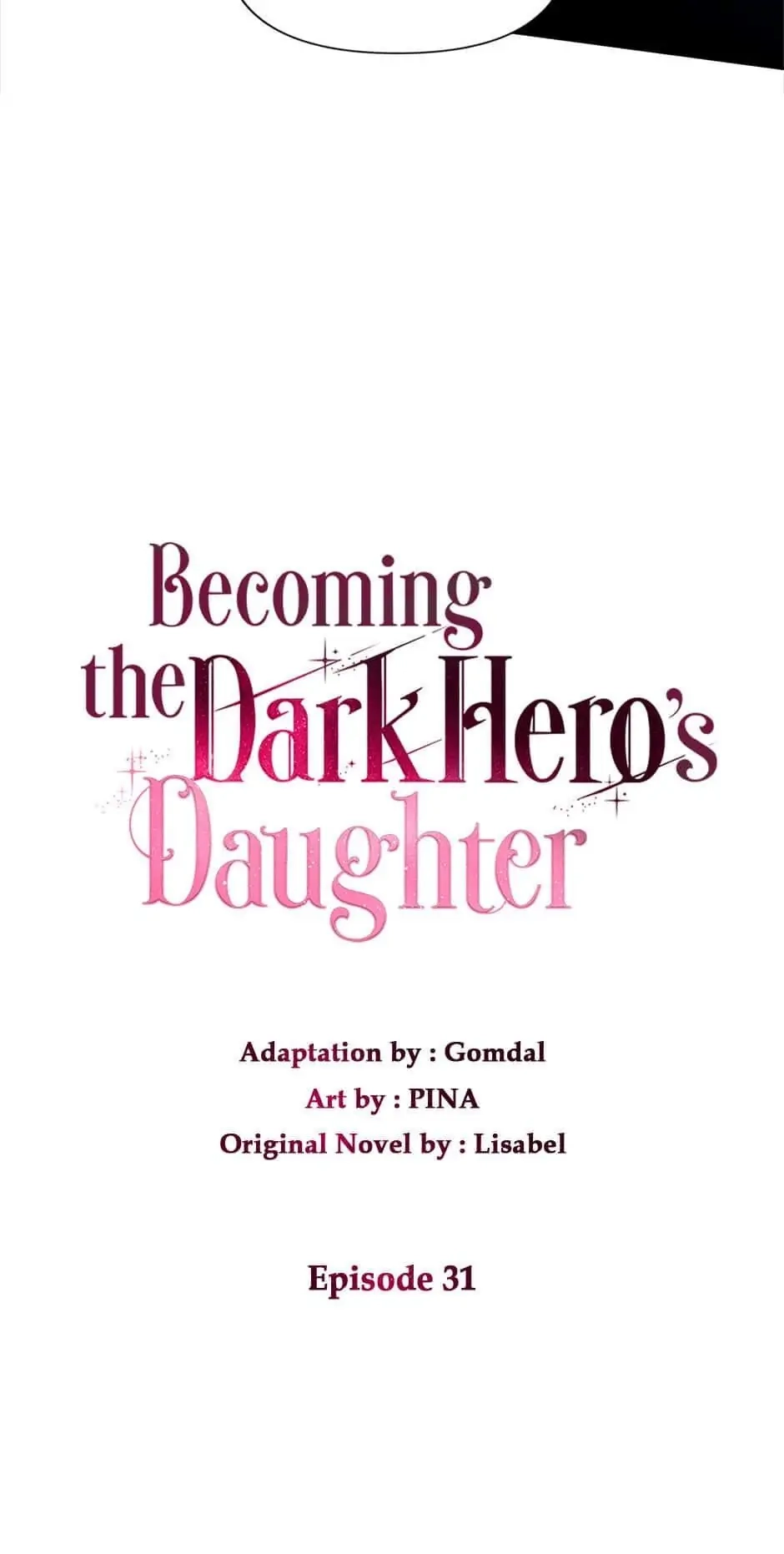 How to Be a Dark Heros Daughter Chapter 31 - Page 19