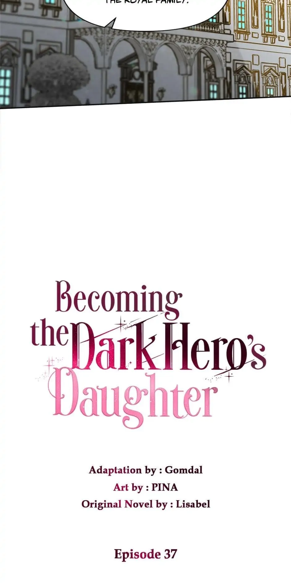 How to Be a Dark Heros Daughter Chapter 37 - Page 14