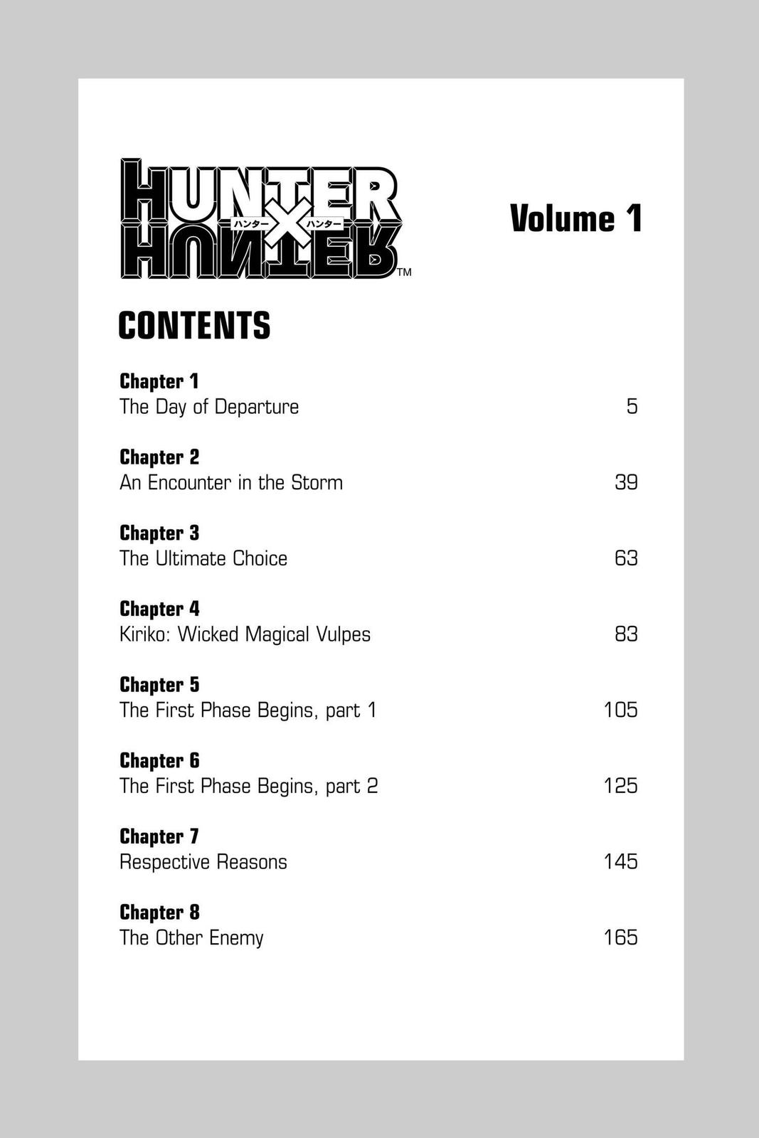 Hunter x Hunter Chapter 1 - Page 5
