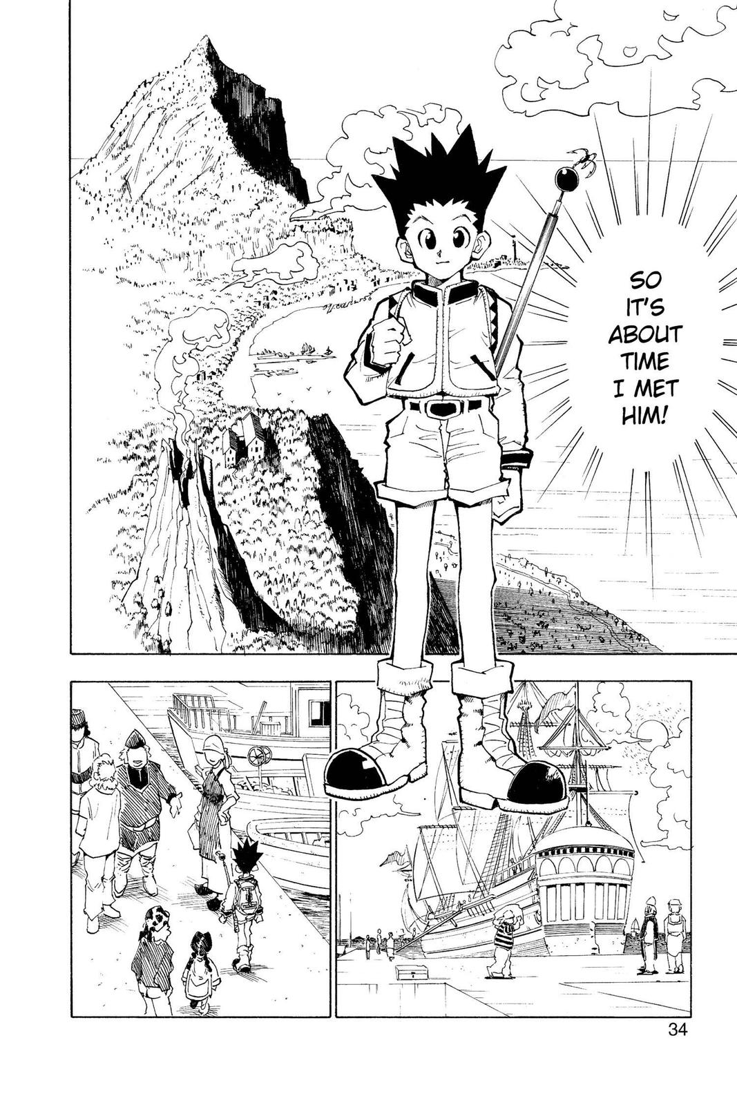 Hunter x Hunter Chapter 1 - Page 34