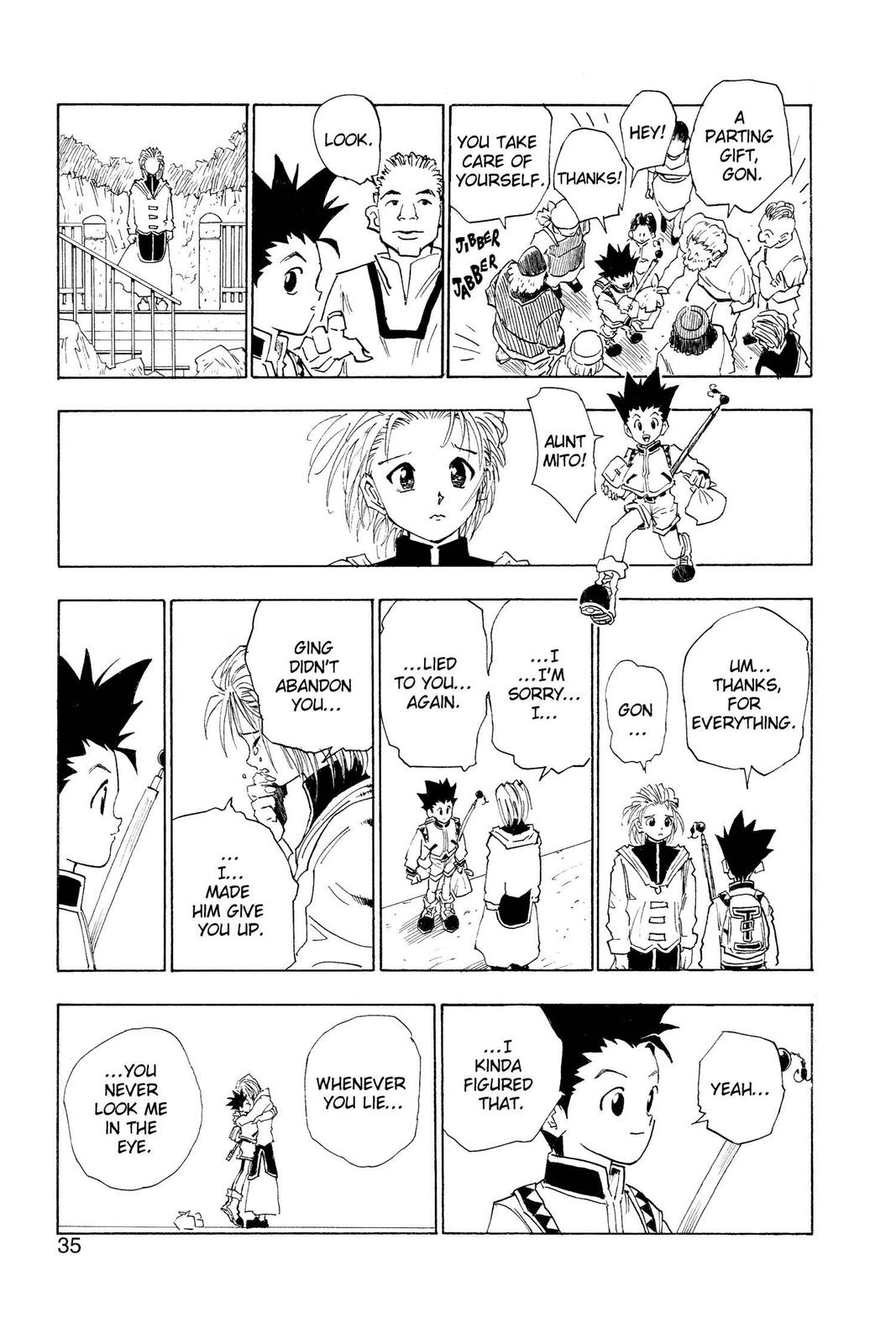 Hunter x Hunter Chapter 1 - Page 35