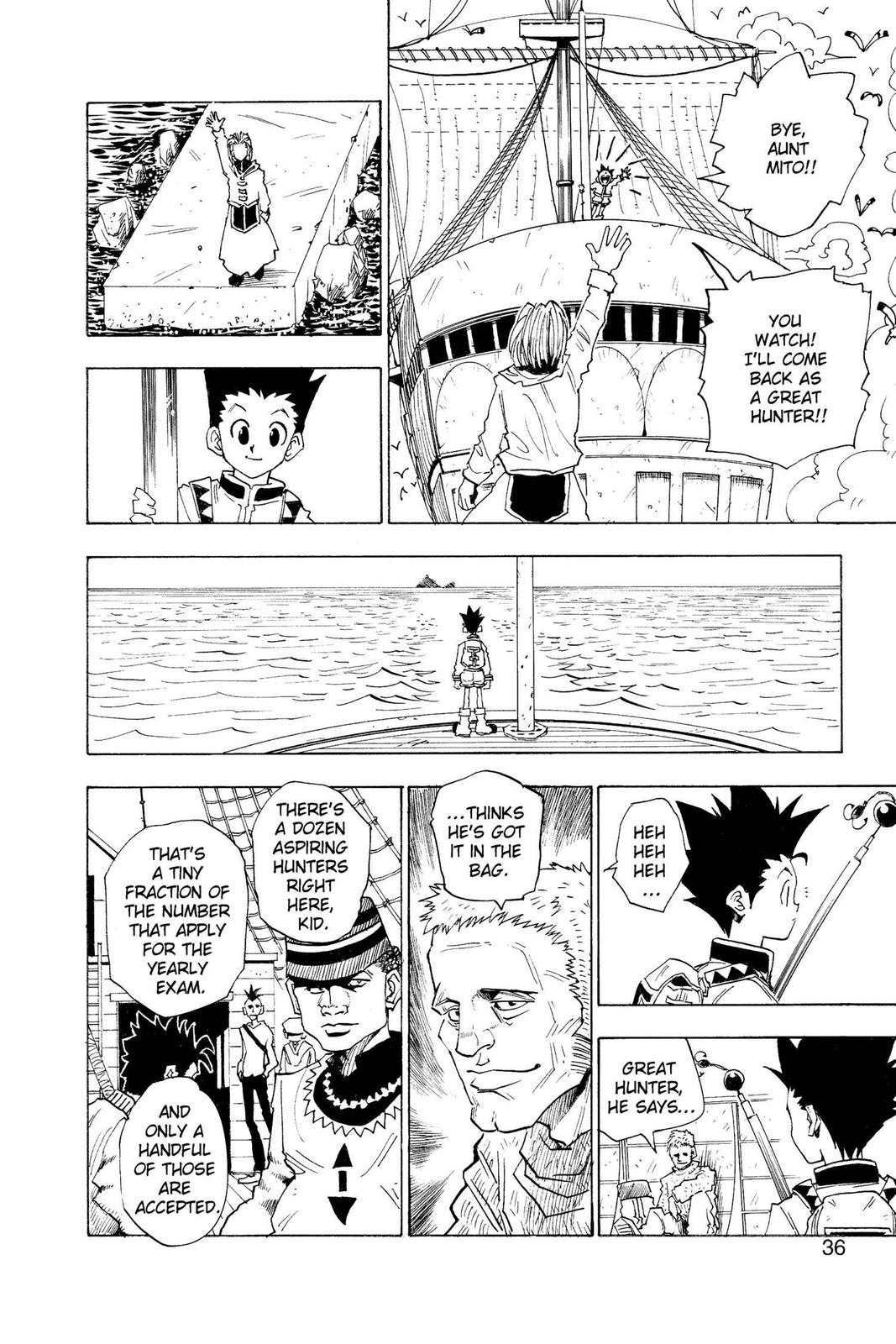 Hunter x Hunter Chapter 1 - Page 36