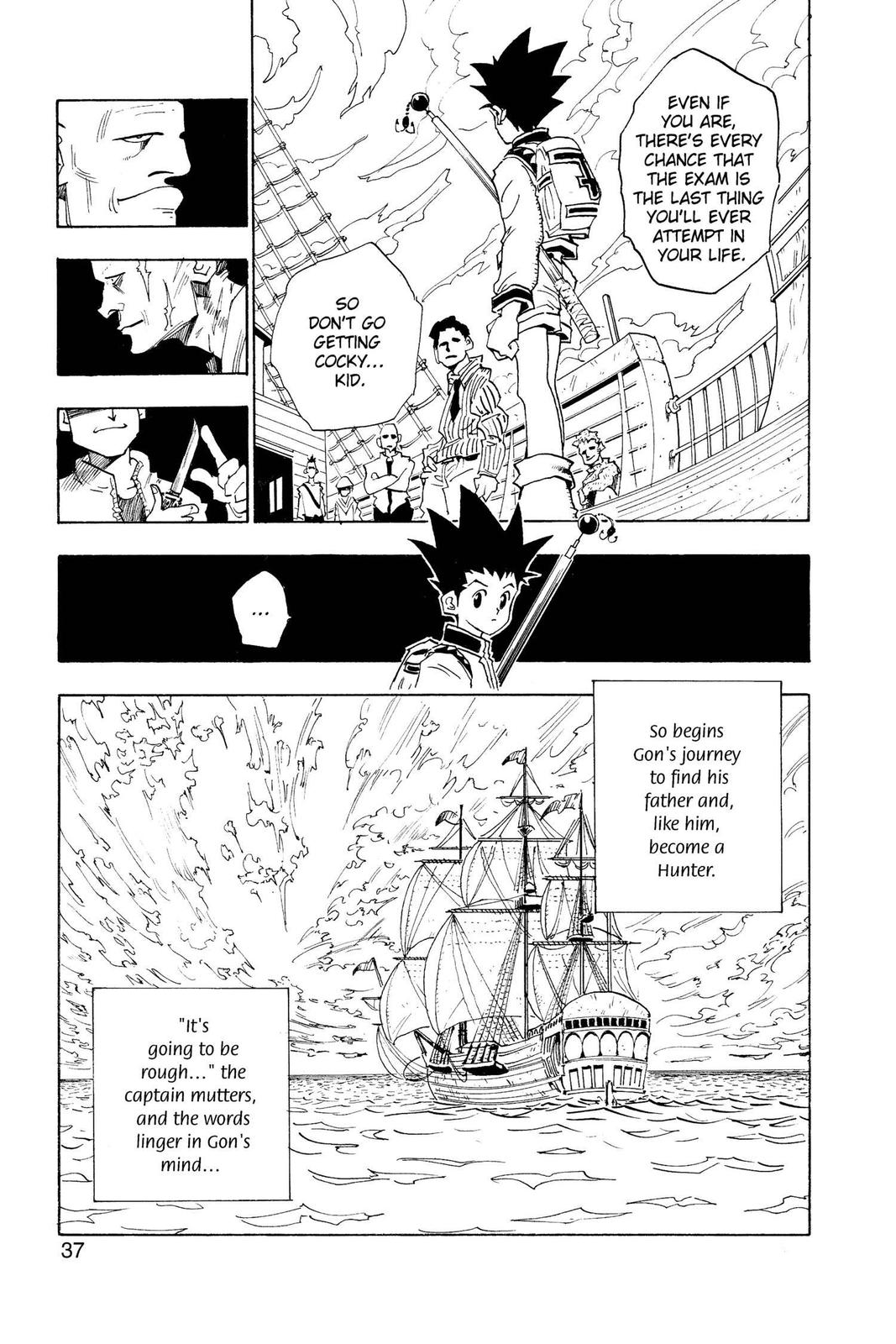 Hunter x Hunter Chapter 1 - Page 37