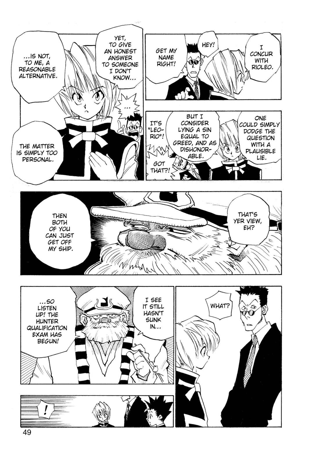 Hunter x Hunter Chapter 2 - Page 11