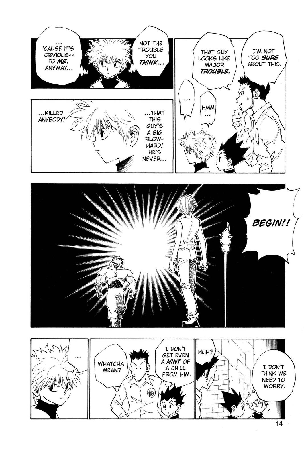 Hunter x Hunter Chapter 18 - Page 14
