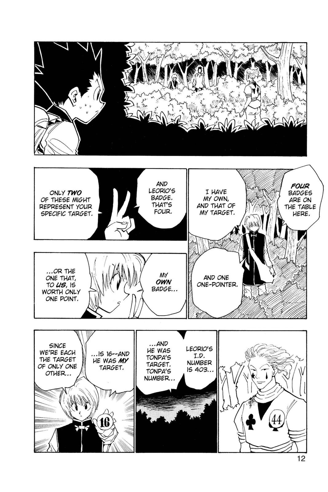 Hunter x Hunter Chapter 27 - Page 12