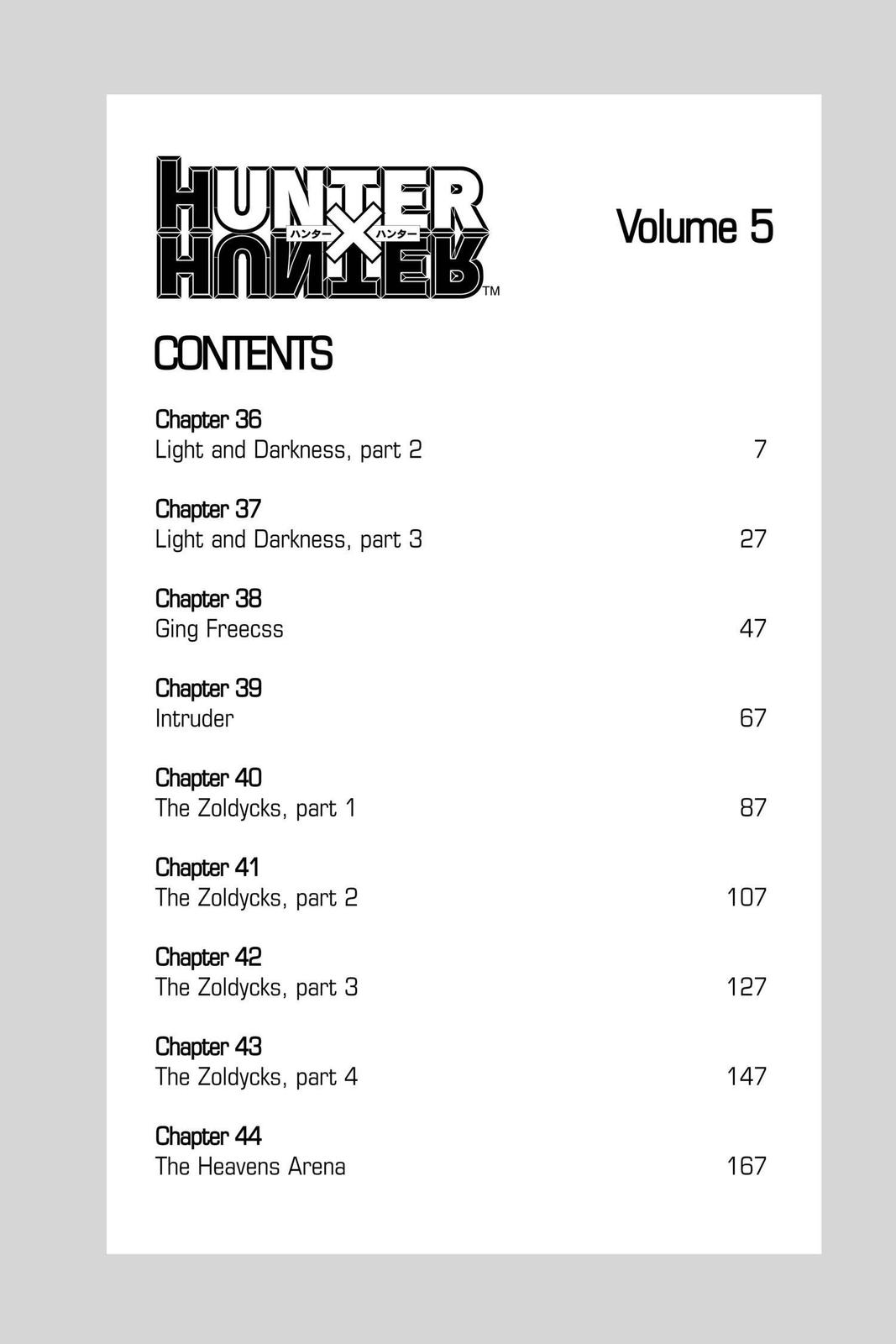 Hunter x Hunter Chapter 36 - Page 6