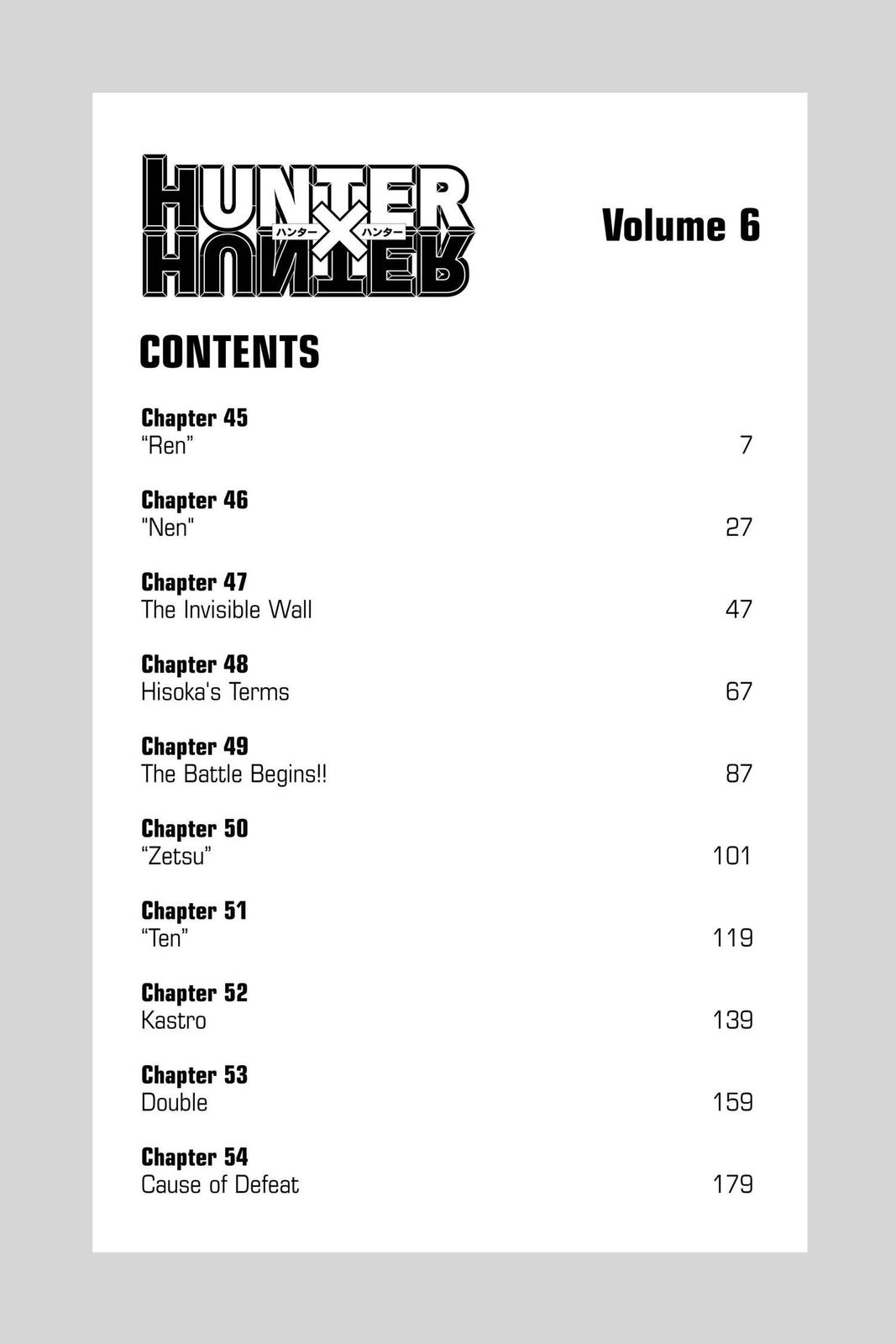 Hunter x Hunter Chapter 45 - Page 6