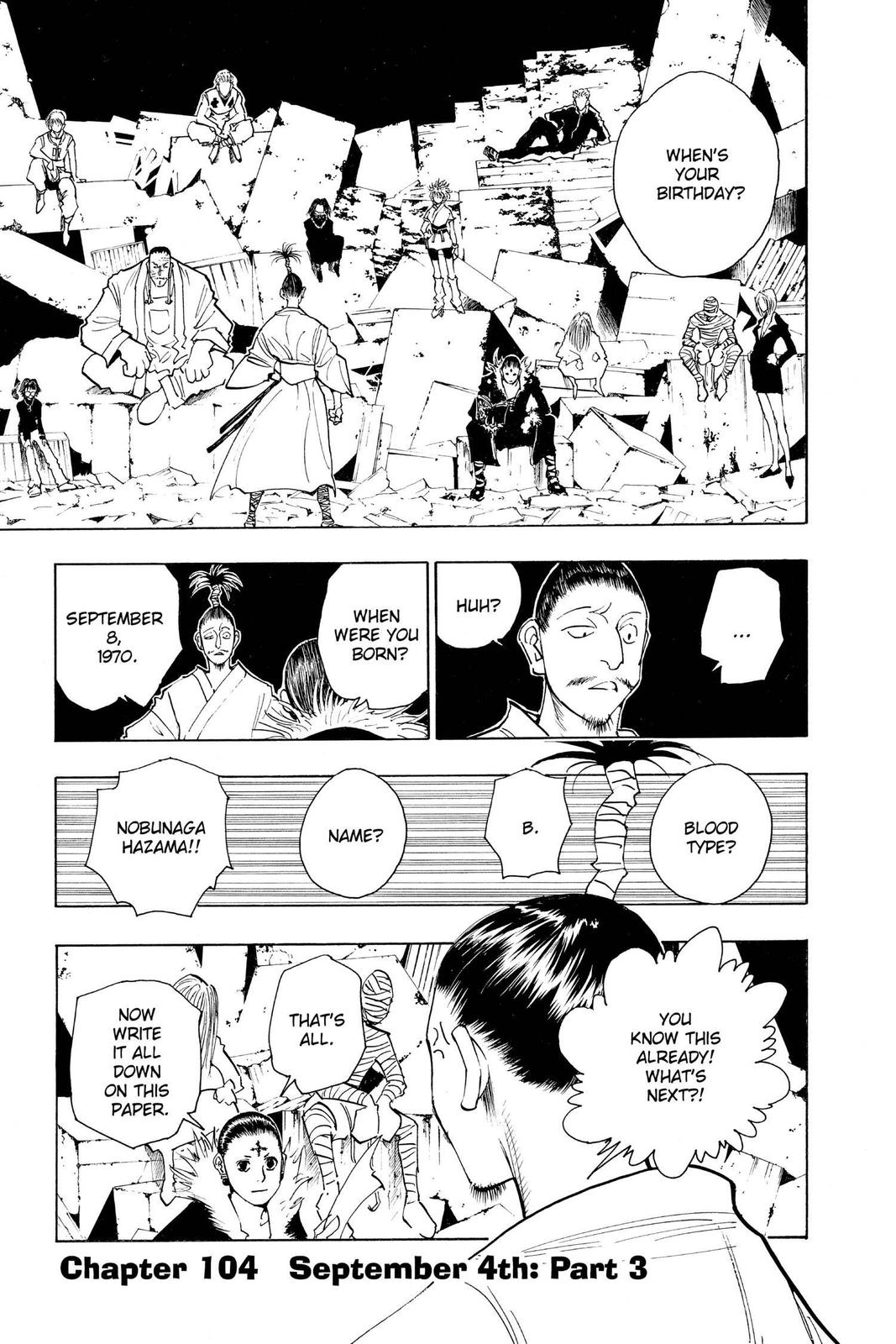 Hunter x Hunter Chapter 104 - Page 7