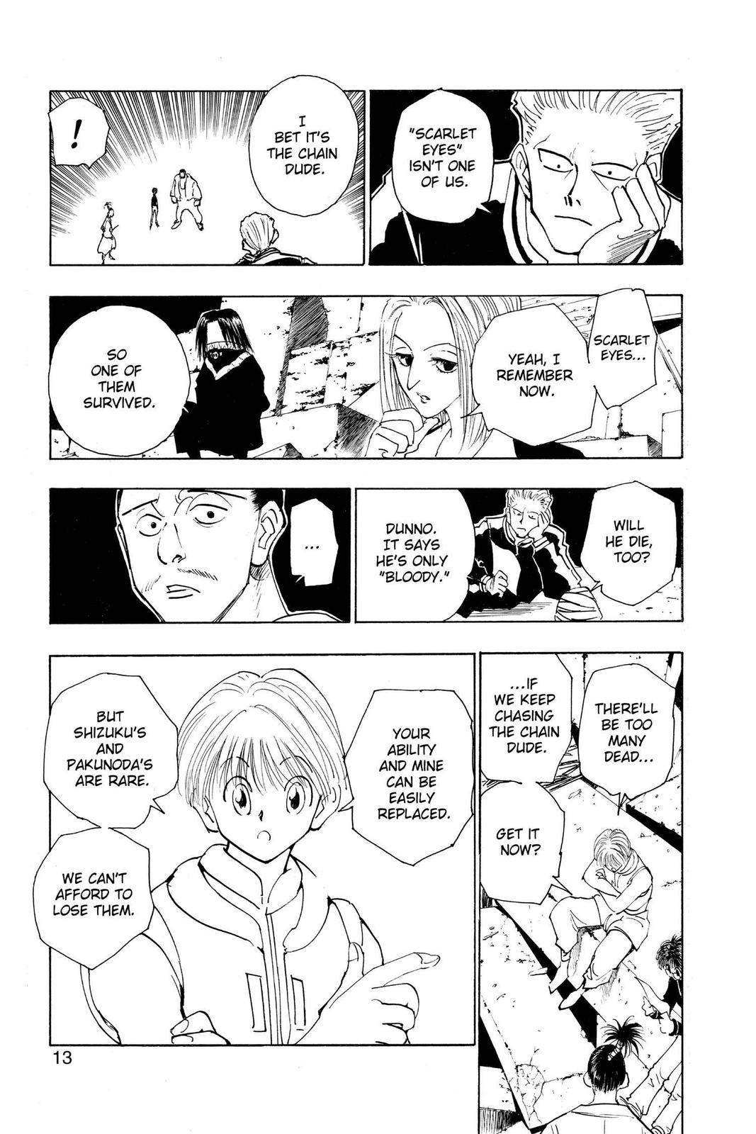 Hunter x Hunter Chapter 104 - Page 13