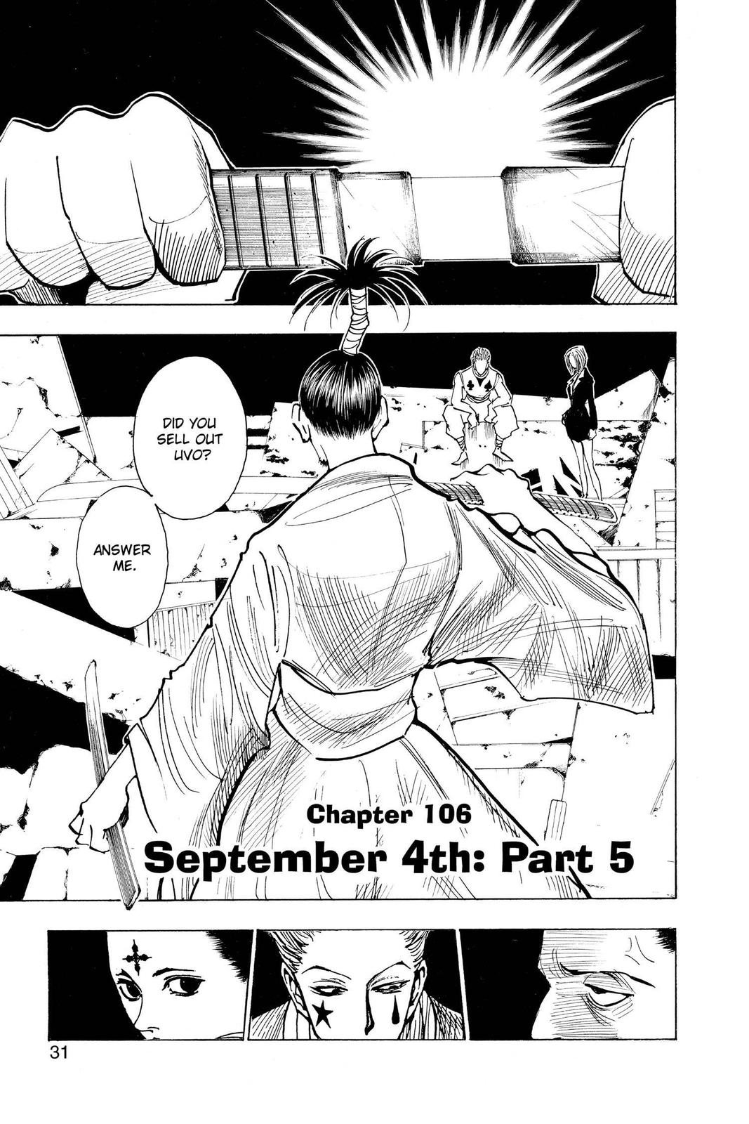 Hunter x Hunter Chapter 106 - Page 3