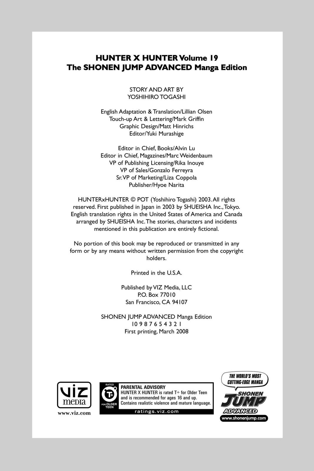 Hunter x Hunter Chapter 188 - Page 3