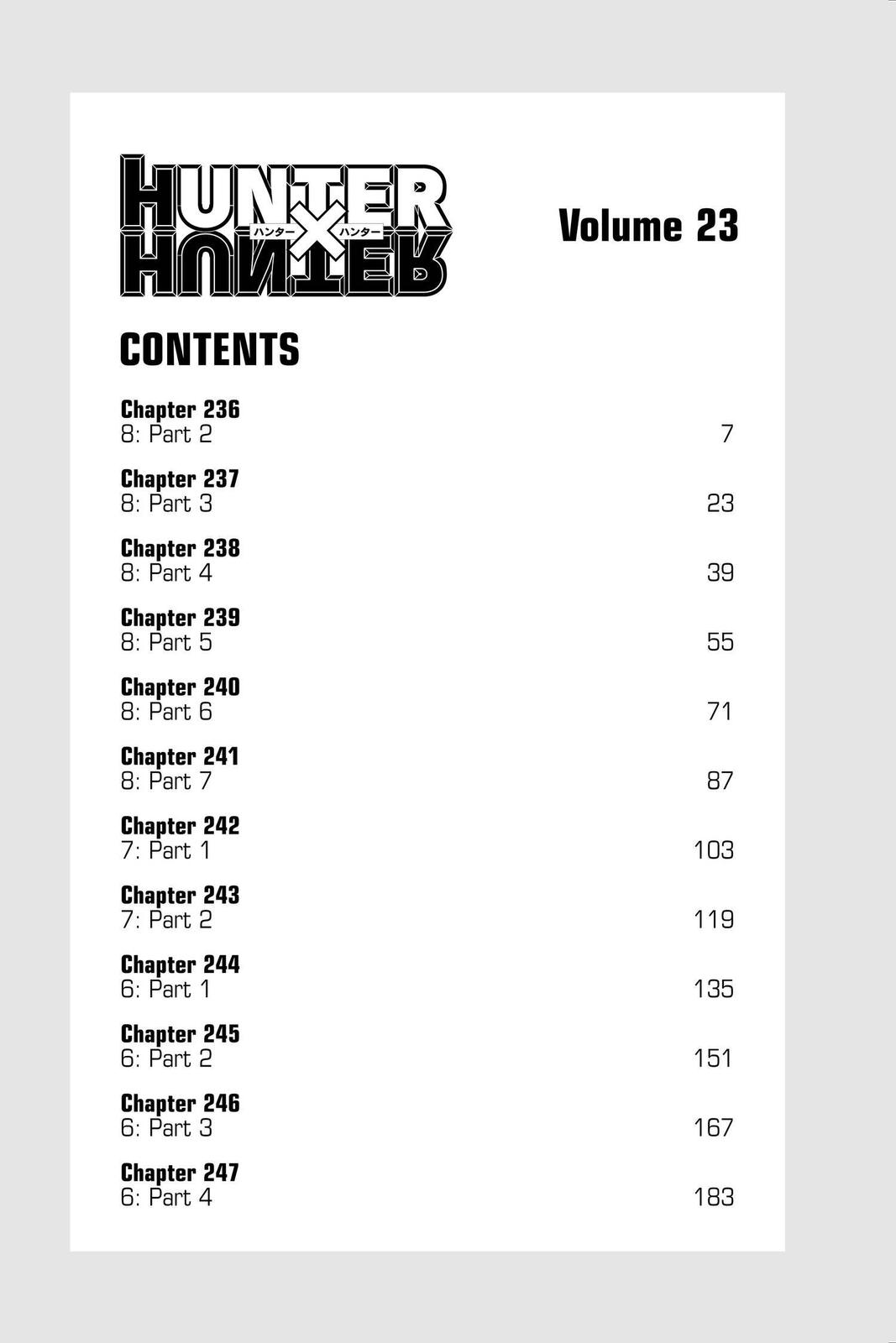 Hunter x Hunter Chapter 236 - Page 6