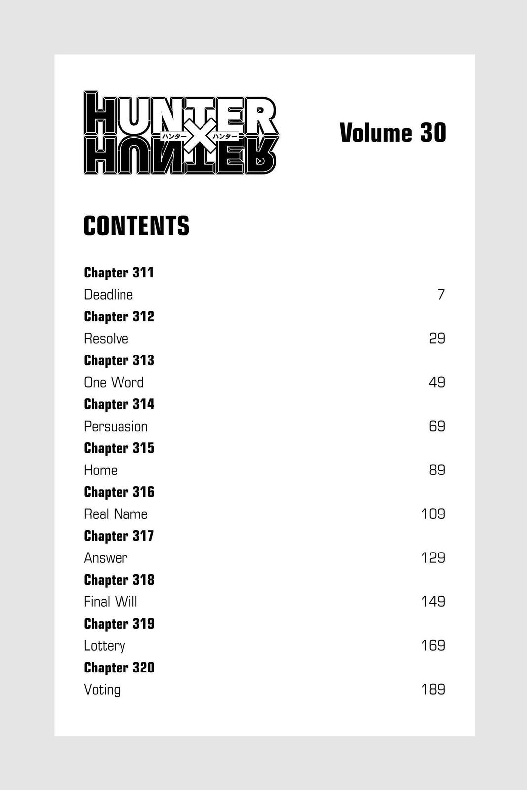Hunter x Hunter Chapter 311 - Page 6