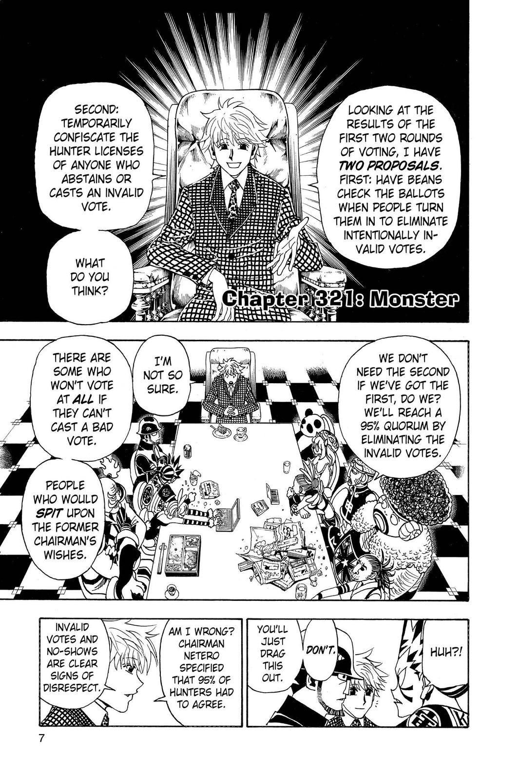 Hunter x Hunter Chapter 321 - Page 7