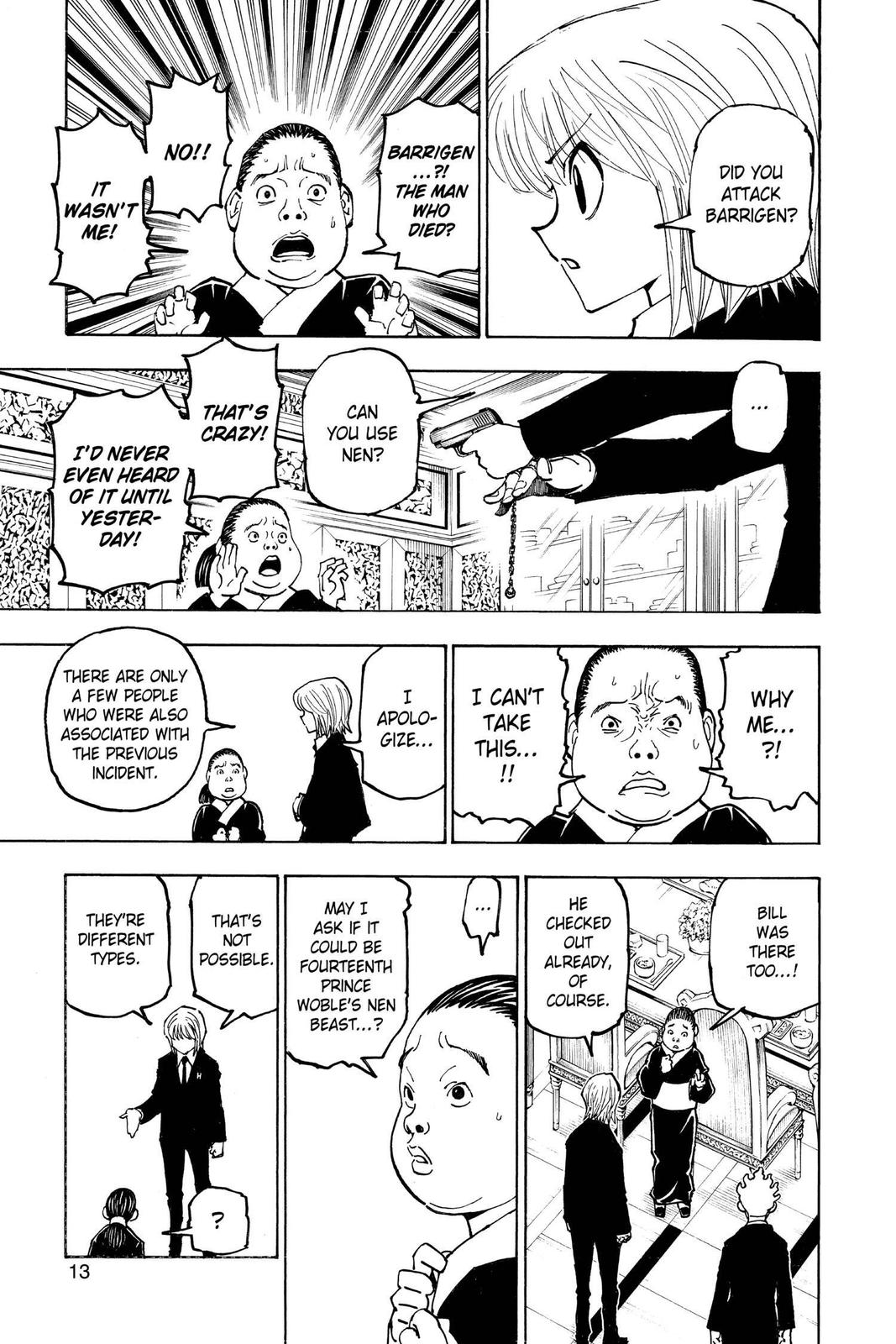 Hunter x Hunter Chapter 371 - Page 13