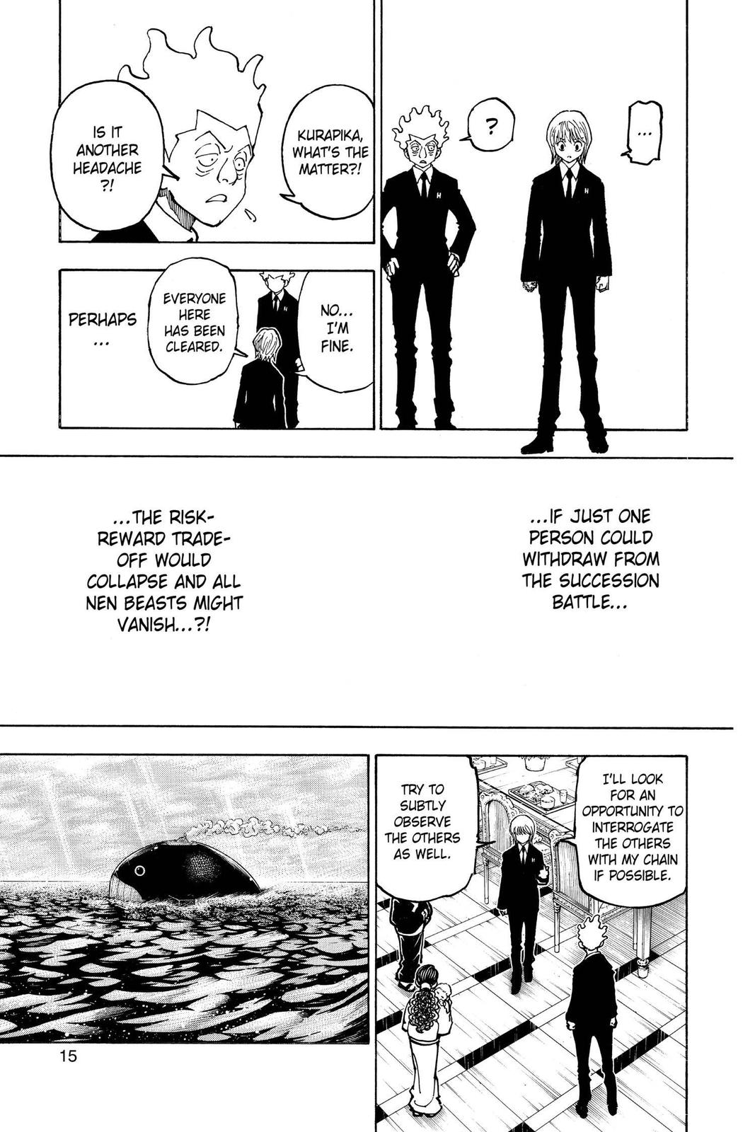 Hunter x Hunter Chapter 371 - Page 15