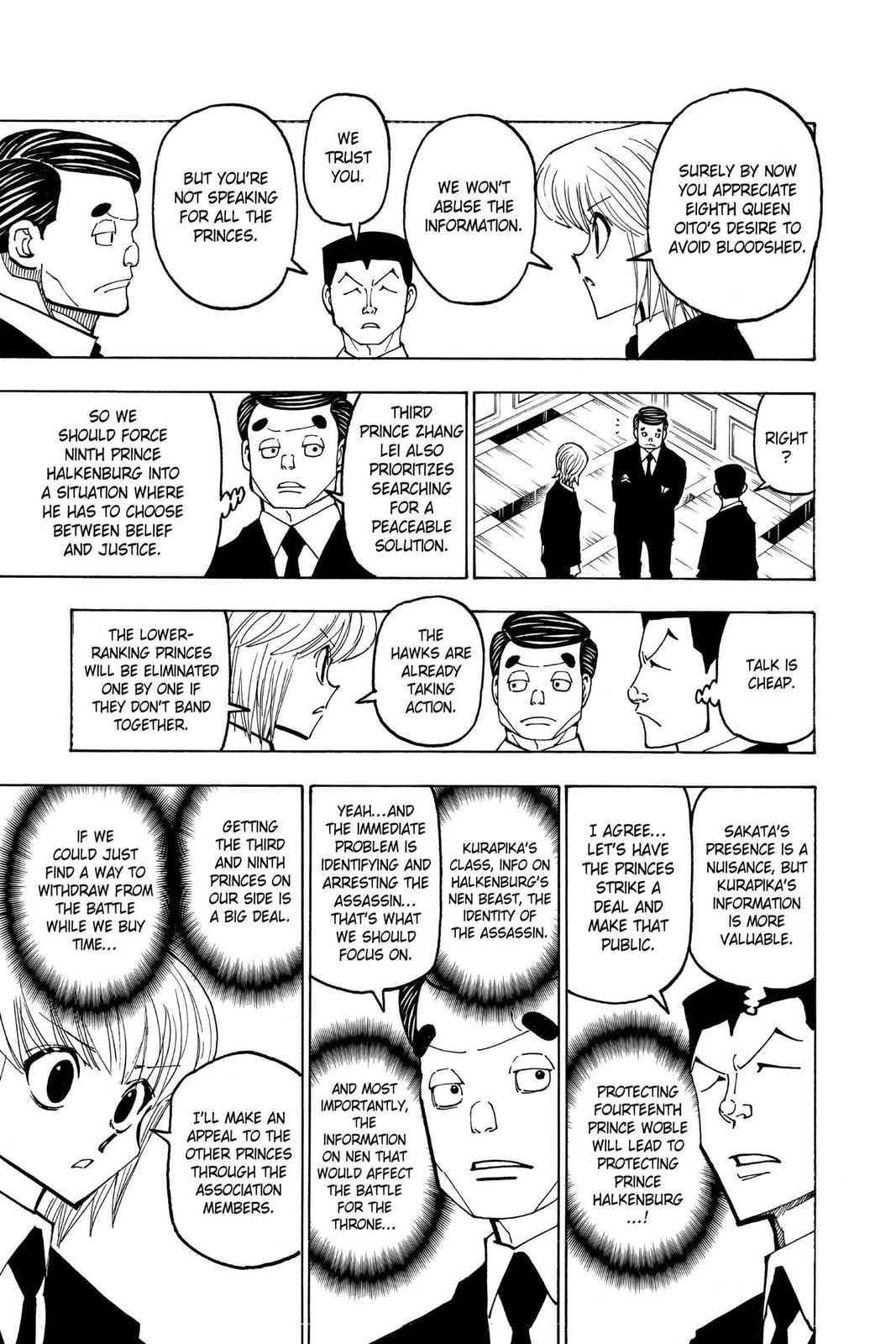 Hunter x Hunter Chapter 372 - Page 15