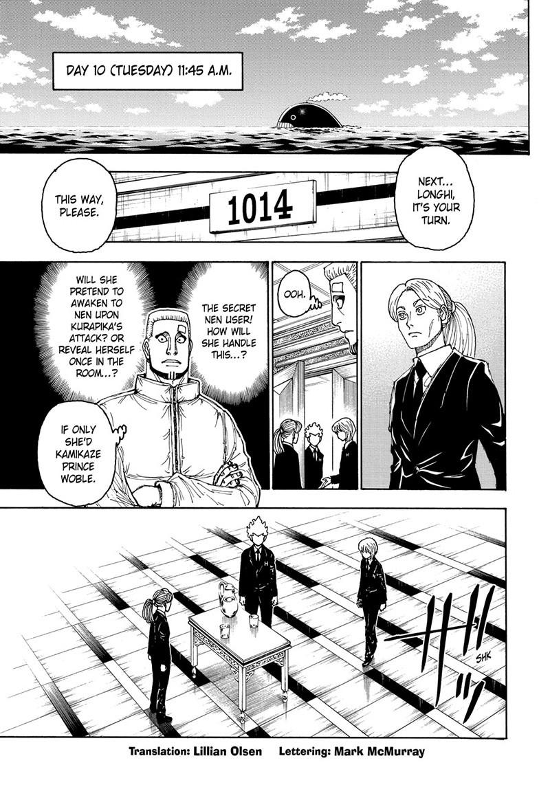 Hunter x Hunter Chapter 401 - Page 4