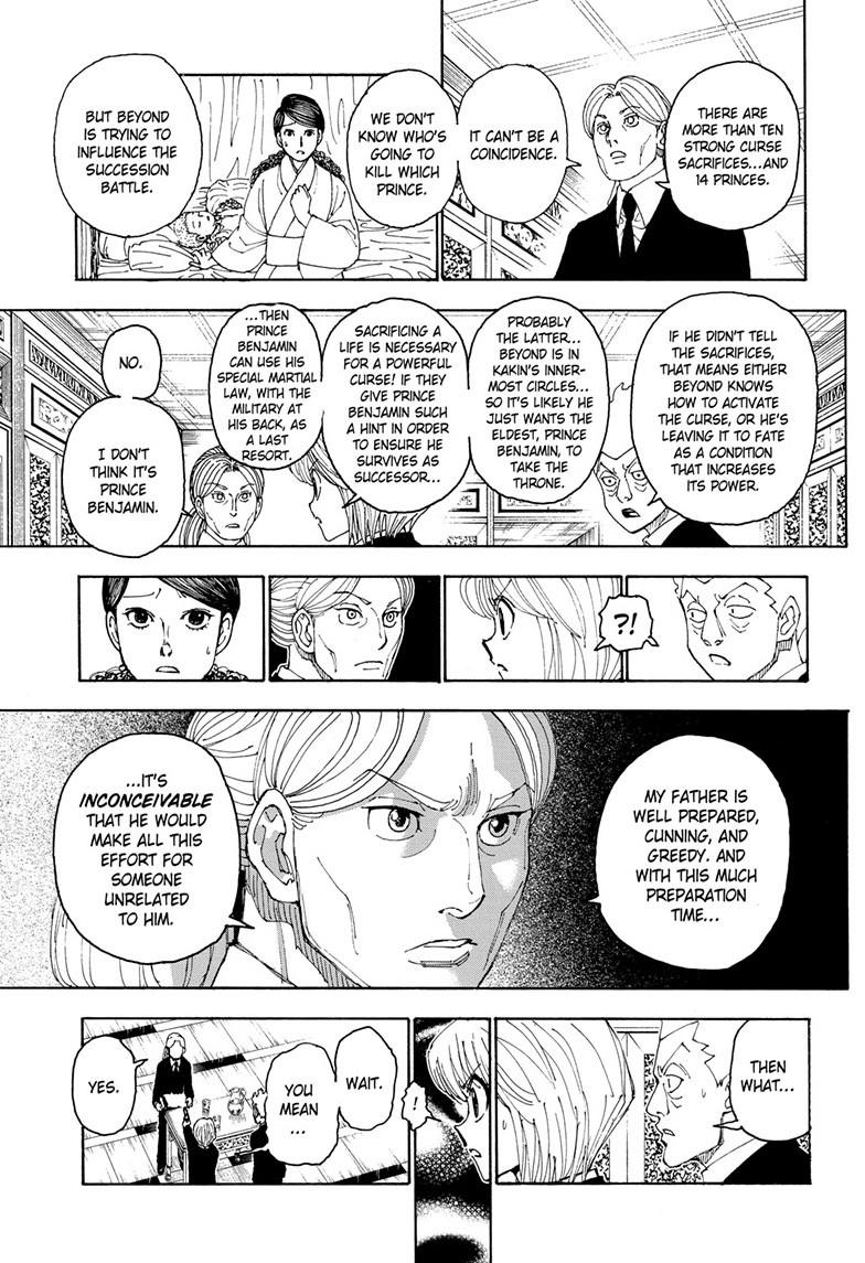 Hunter x Hunter Chapter 401 - Page 14