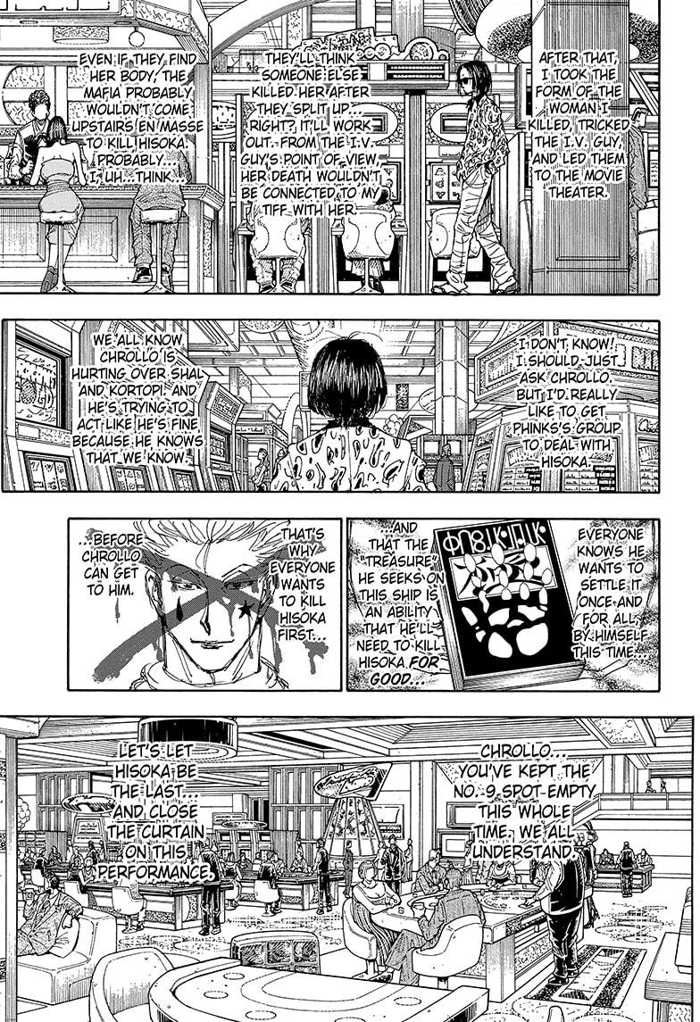 Hunter x Hunter Chapter 405 - Page 9