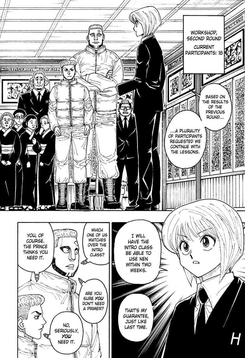 Hunter x Hunter Chapter 411 - Page 8