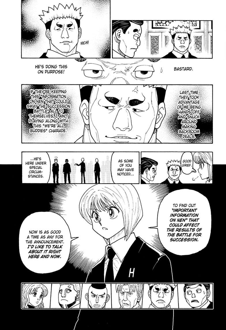 Hunter x Hunter Chapter 411 - Page 15