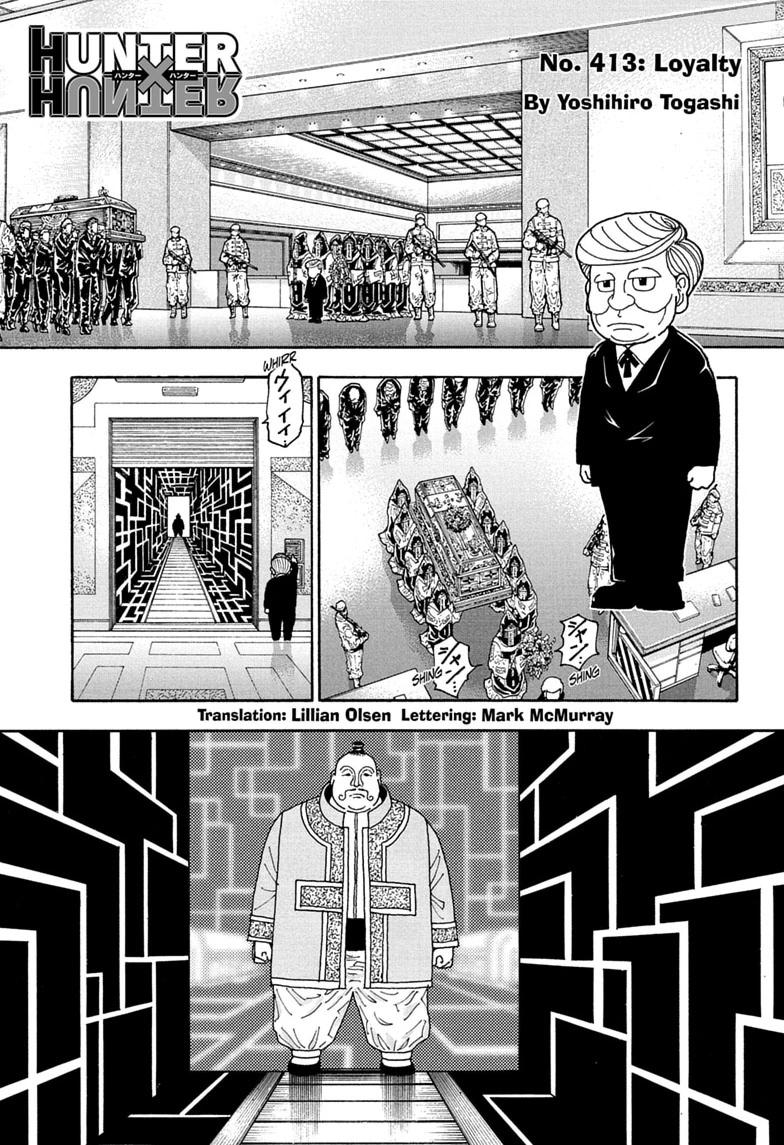 Hunter x Hunter Chapter 413 - Page 1